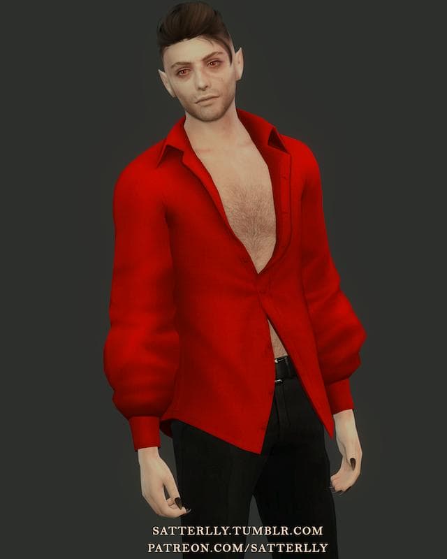 Male Vampire CC Shirt