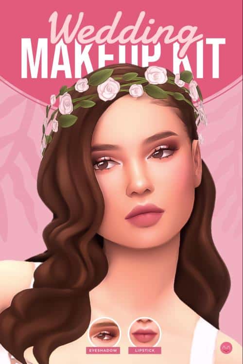 Sims 4 Wedding Makeup CC Set