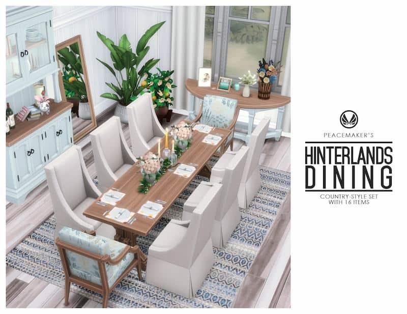 Country Style Dining CC Pack