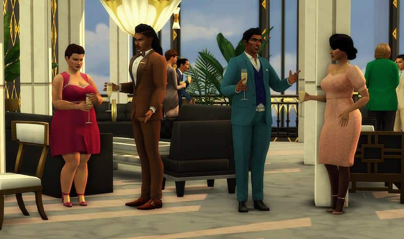 Cocktail Party Sims 4 Deco Sims