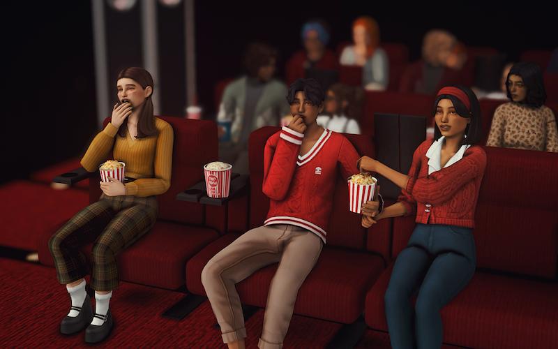 Cinema Deco Sims