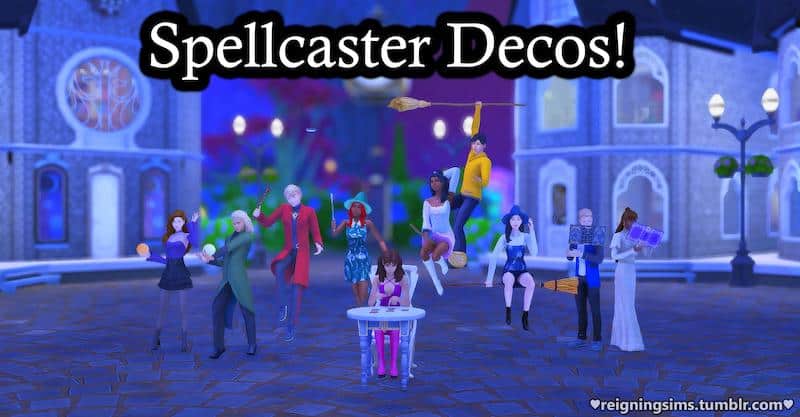 Spellcaster Deco Sims