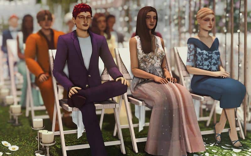 Sims 4 Wedding Deco Sims