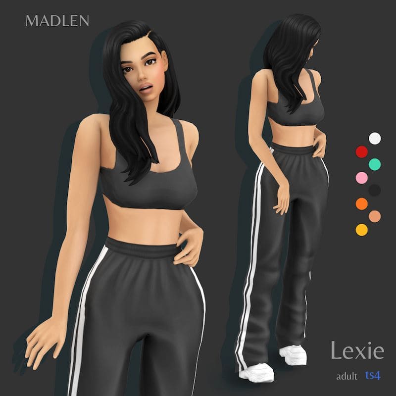 Sims 4 Teen Athletic CC