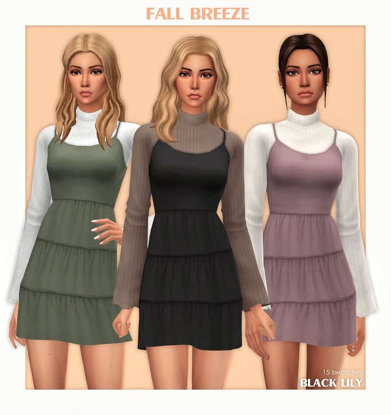 Fall Breeze Maxis Match Dress