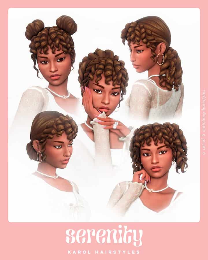 Karol Sims 4 Hair Mods