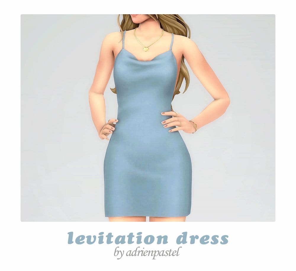 Levitation Sims 4 Dress