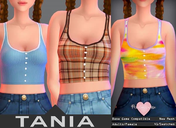 Tania Sims 4 Tank Top