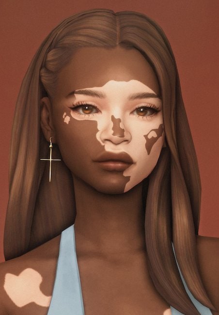 Beth Sims 4 Maxis Match Hair