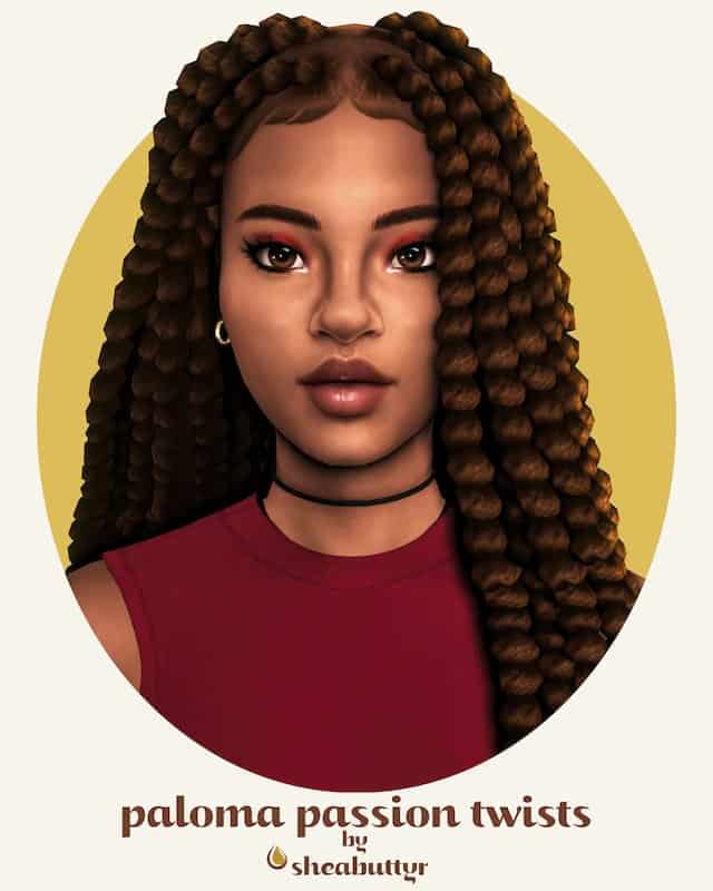 Paloma Passion Twists Hair Mod