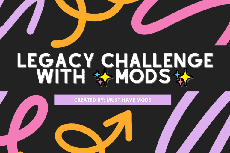 Customizable mod icons for gaming legacy challenge with colorful design.