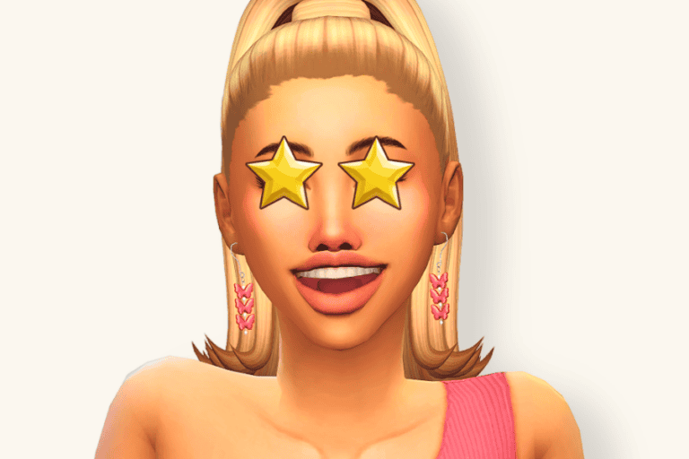 Stars eyes emoji, fun digital character with star-shaped eyes, vibrant and playful sticker for gaming and social media, Must Have Mods style, virtual avatar, colorful art design.