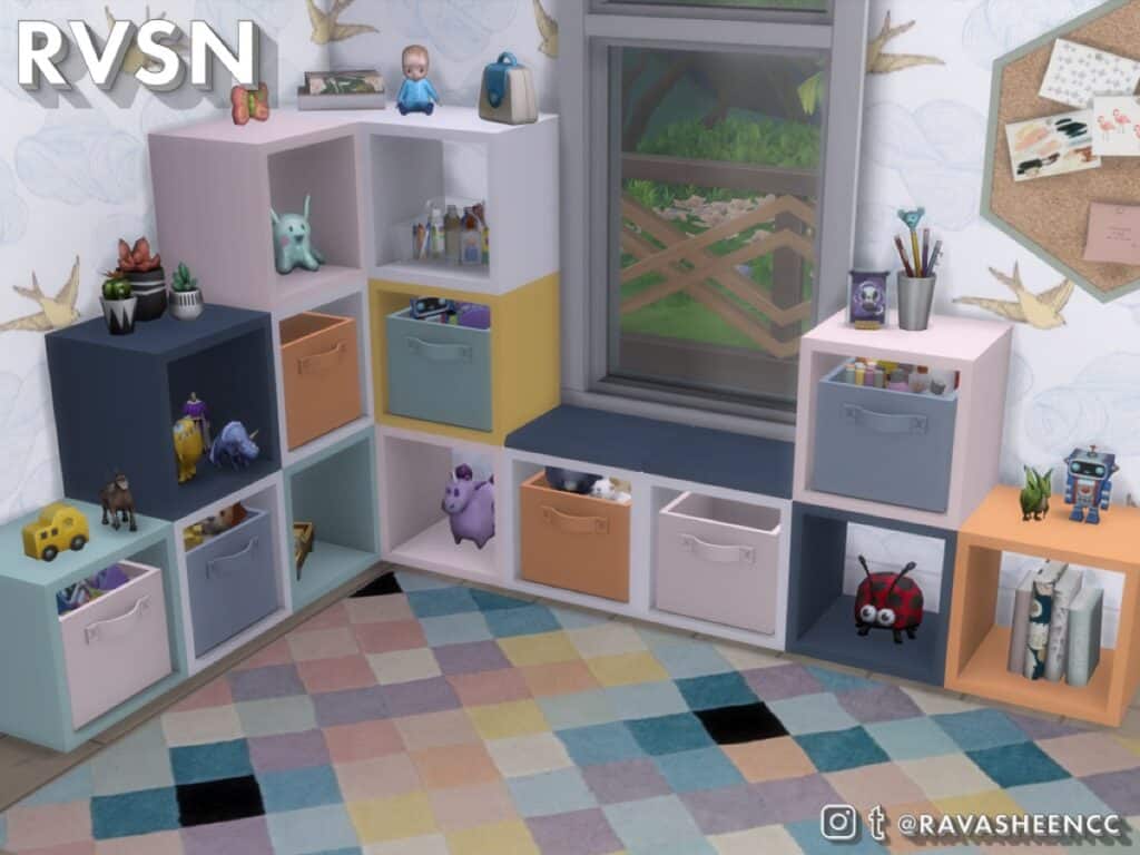 Sims 4 CC Toy Cubes