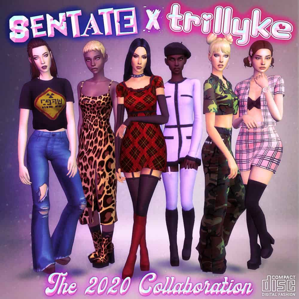 Sims 4 2000’s CC Collection