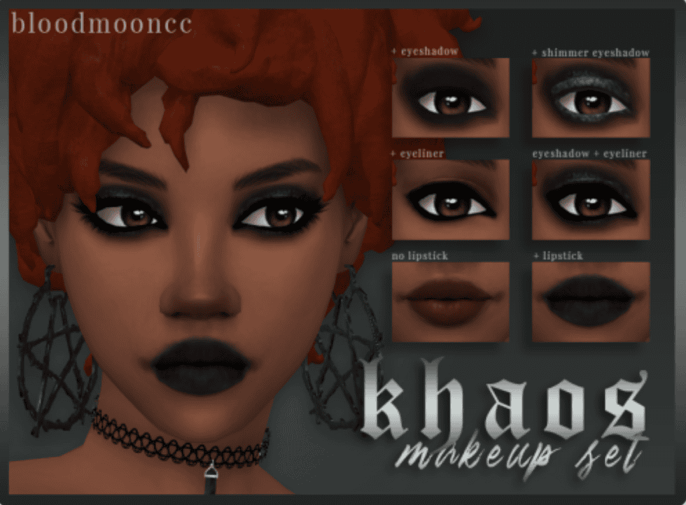 Khaos Makeup Set