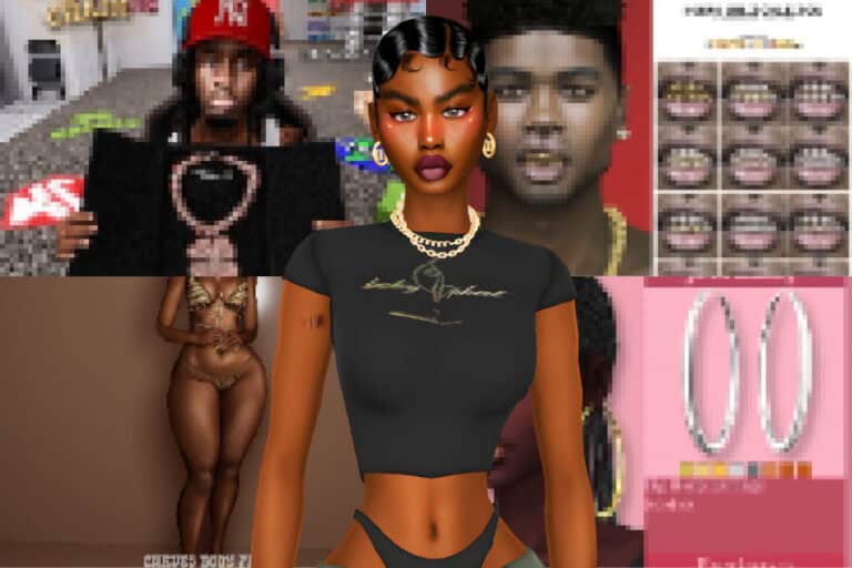 The Best Black Sims 4 CC to Download for Cultural and Urban Gameplay