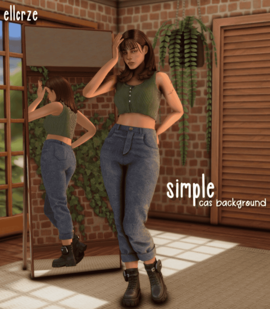 Simple Sims 4 CAS Background