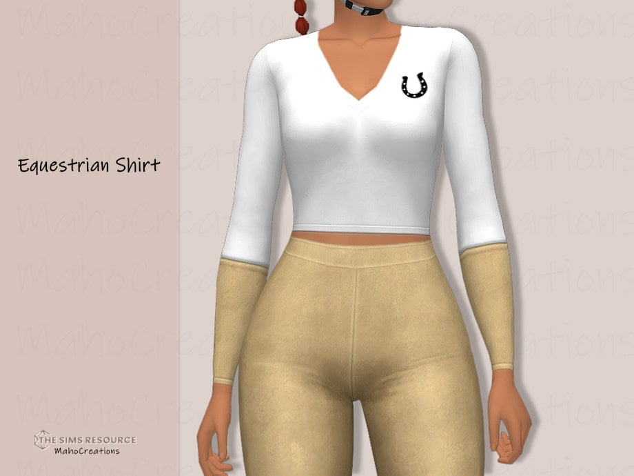Girls Equestrian Shirt