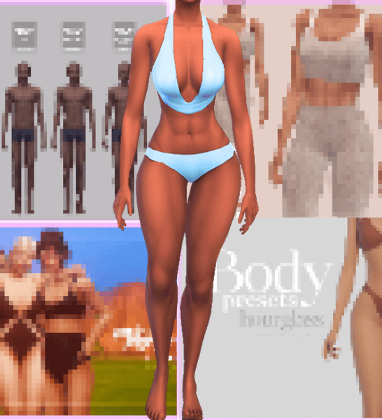 39+ Best Sims 4 Body Presets: Curvy, Plus-size, Slim, Athletic, and More (2026 Update)