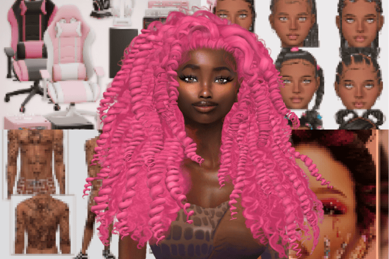 Pink curly wig for cosplay and fashion, vibrant synthetic hair, volumetric spiral curls, trendy hairstyle accessory for women, perfect for parties or photo shoots.