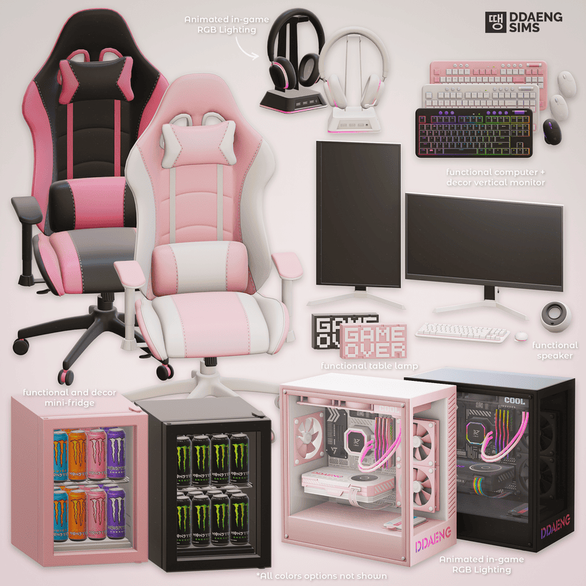 Aesthetic Gaming Set