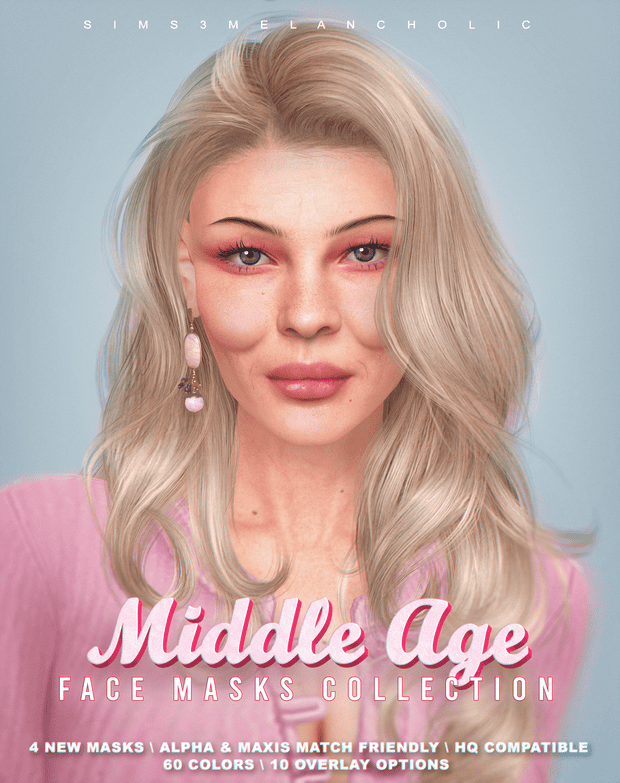 Middle Age Face Mask Collection