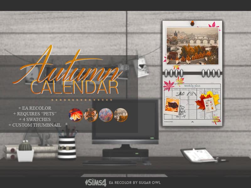 Autumn Calendar