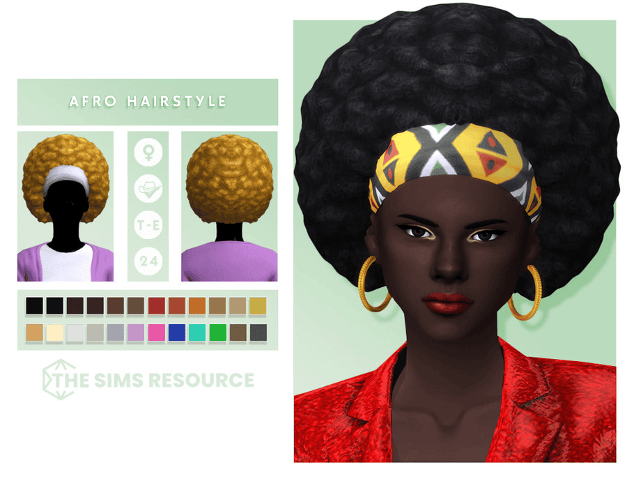 Afro Hairstyle