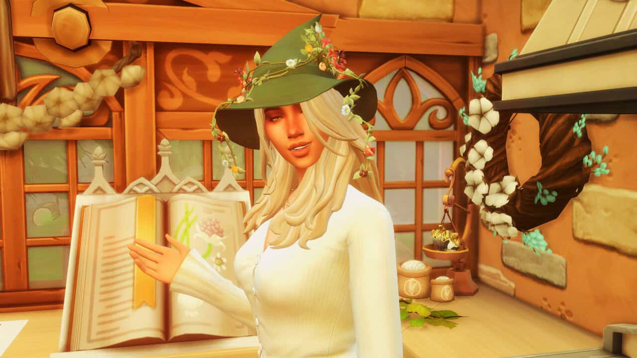 Nature Witch Hat