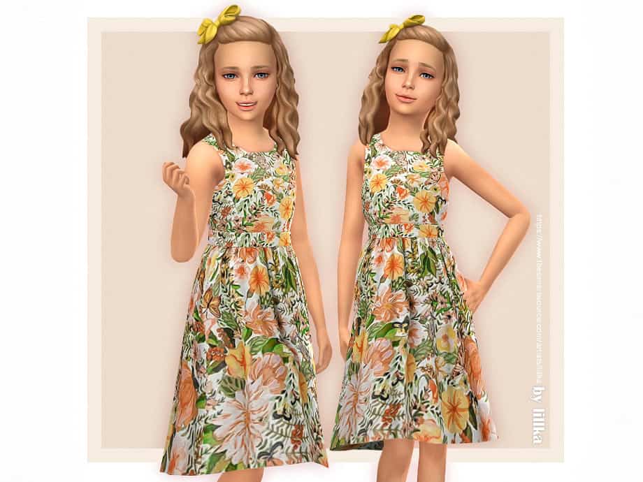 Thea Dress for Girls