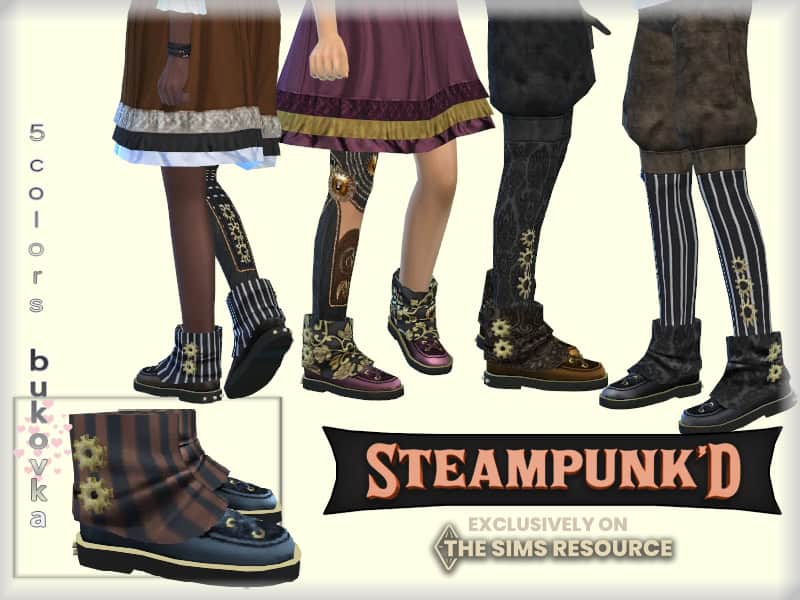 Steampunked Shoes