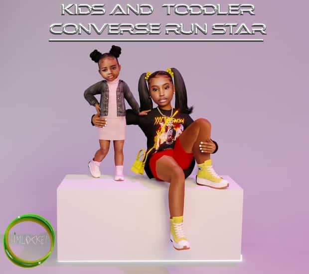 Kids & Toddlers High top Converse Run Star