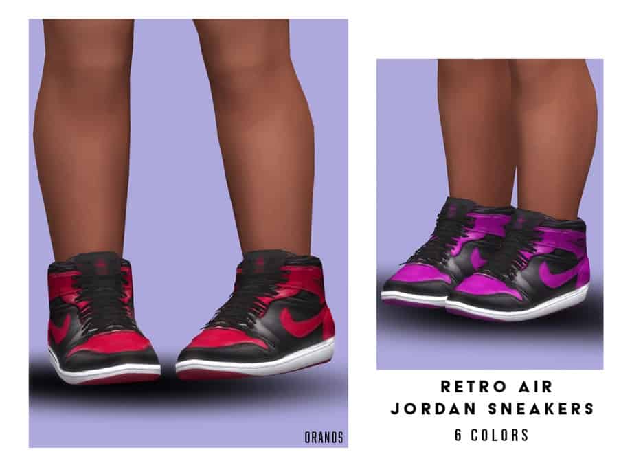 Retro Air Jordan Sneakers