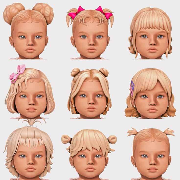 Hair for Infant Girls
