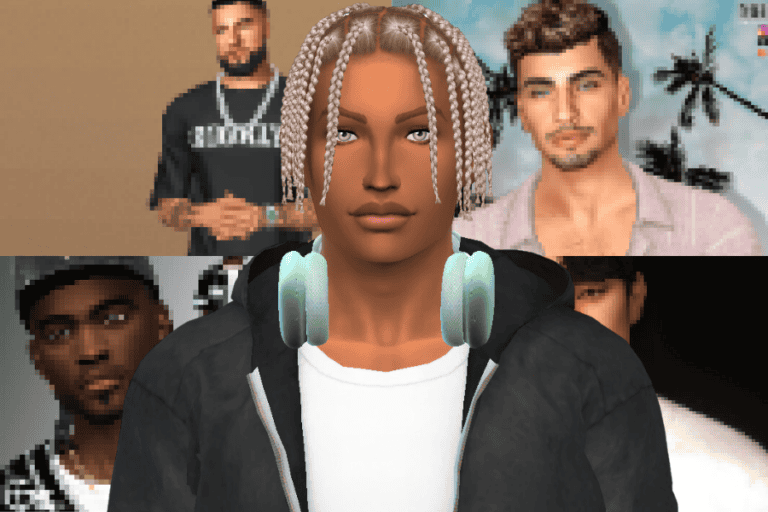Female avatar with blonde braided hair and headphones, modern gaming character, digital art, Must Have Mods, gaming avatar customization, metaverse avatar creation, virtual world characters, immersive gaming experience, realistic avatar design, virtual avatar accessories.