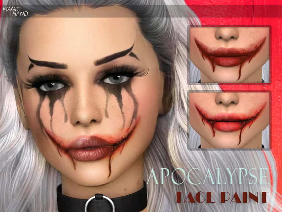 Apocalypse Face Paint