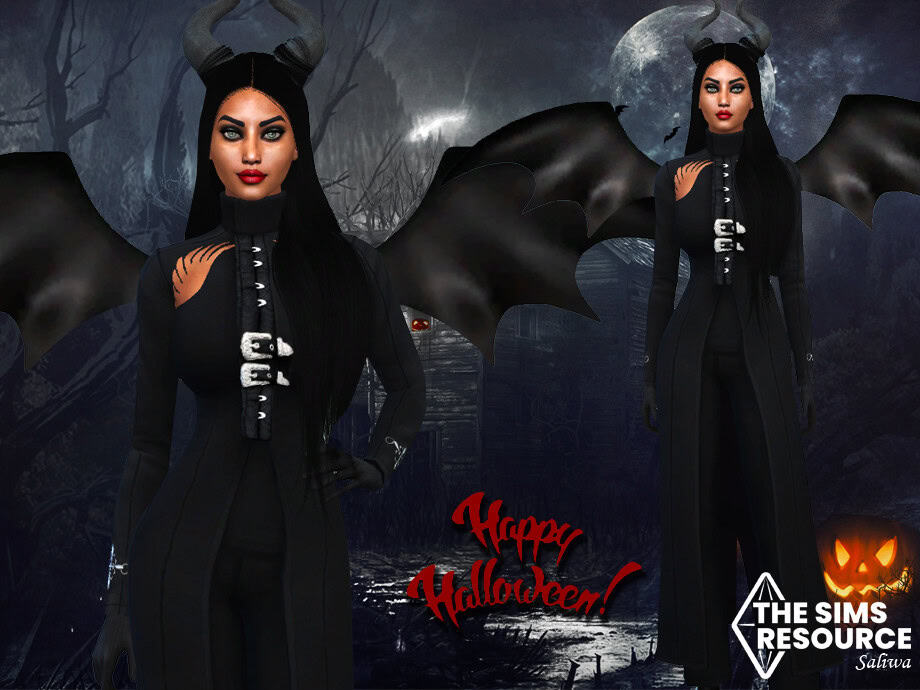 Halloween Maleficent Costume