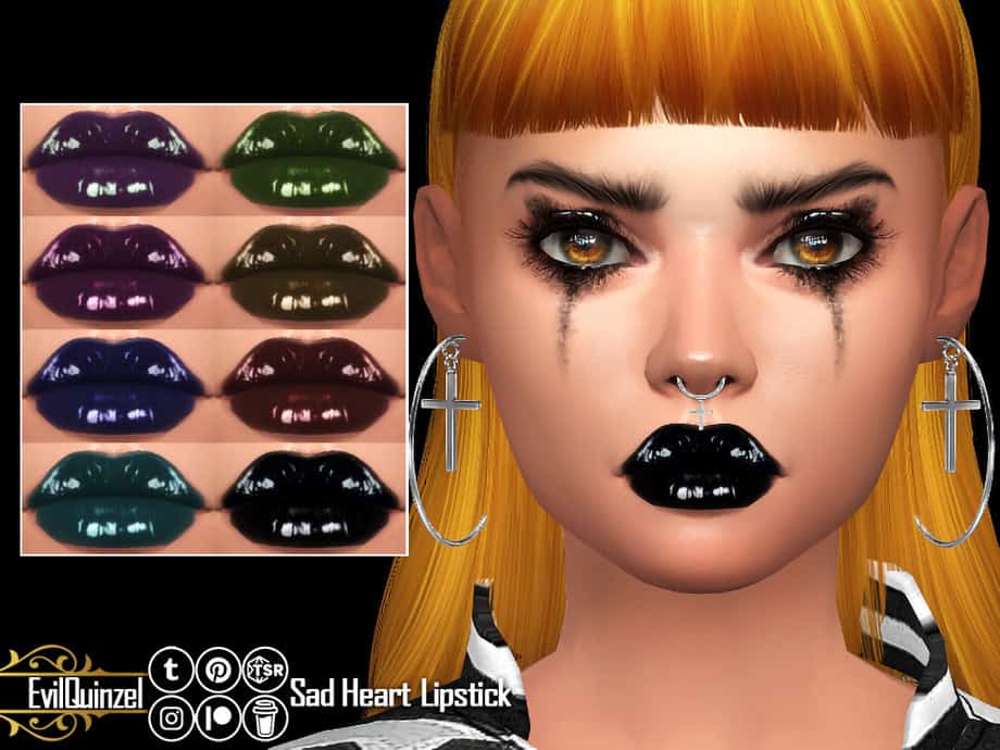 Sad Heart Lipstick