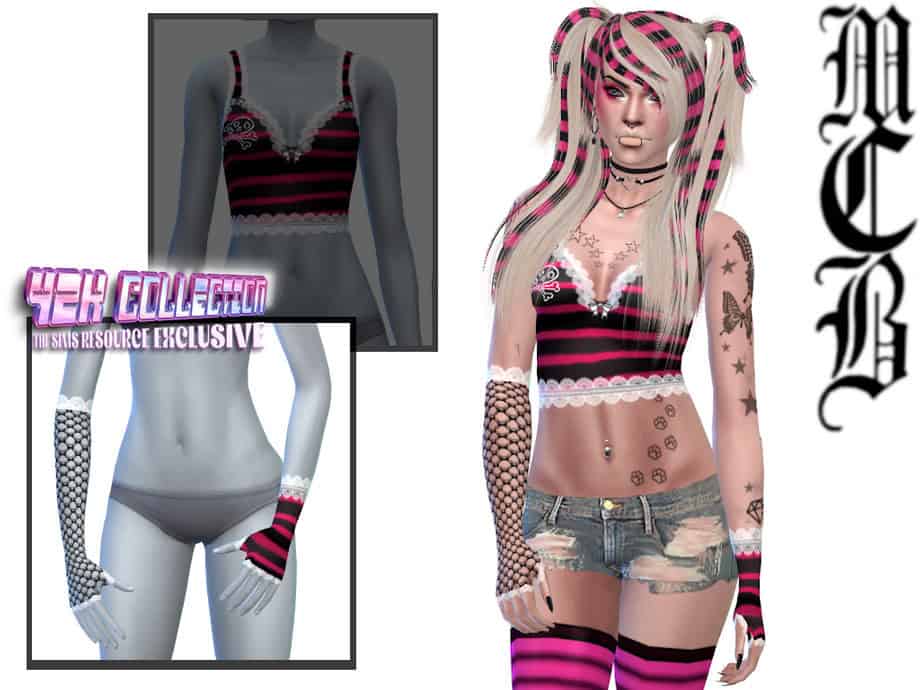y2k Hannieh Gloves
