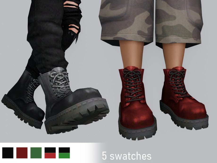 Chunky Bovver Boots v1