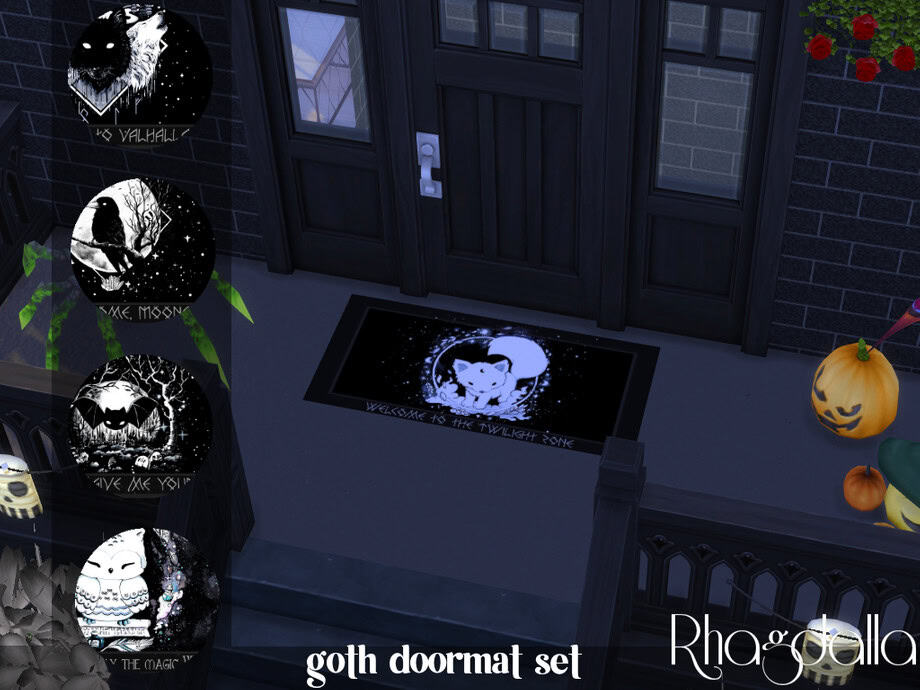 Goth Doormat