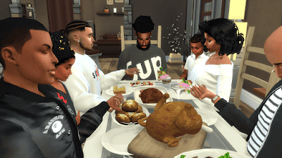 Thanksgiving Holiday Dinner Poses