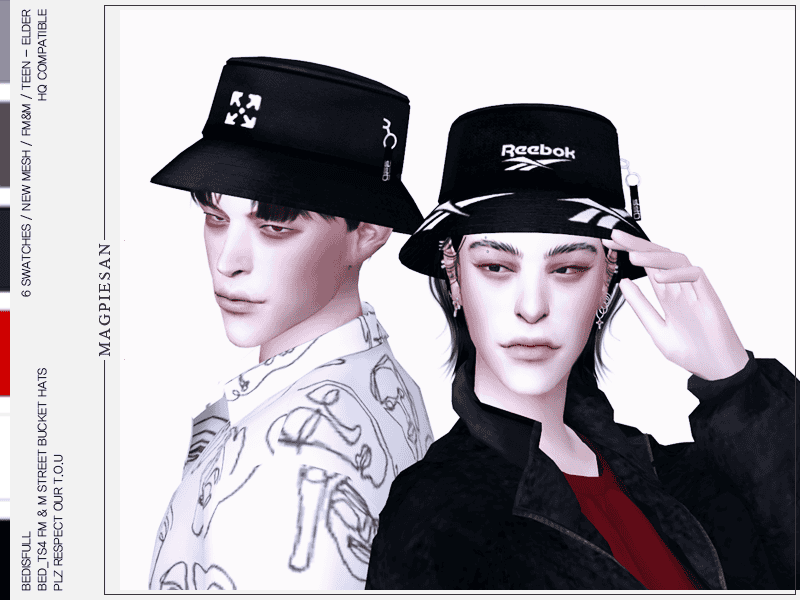 FM & M Street Bucket Hats