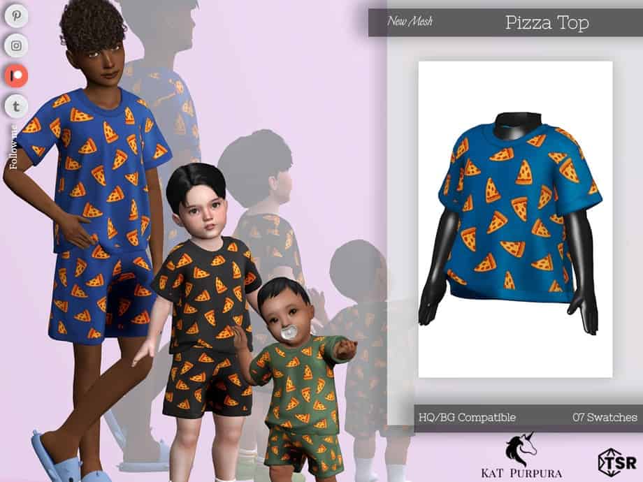 Pizza Top – Toddler