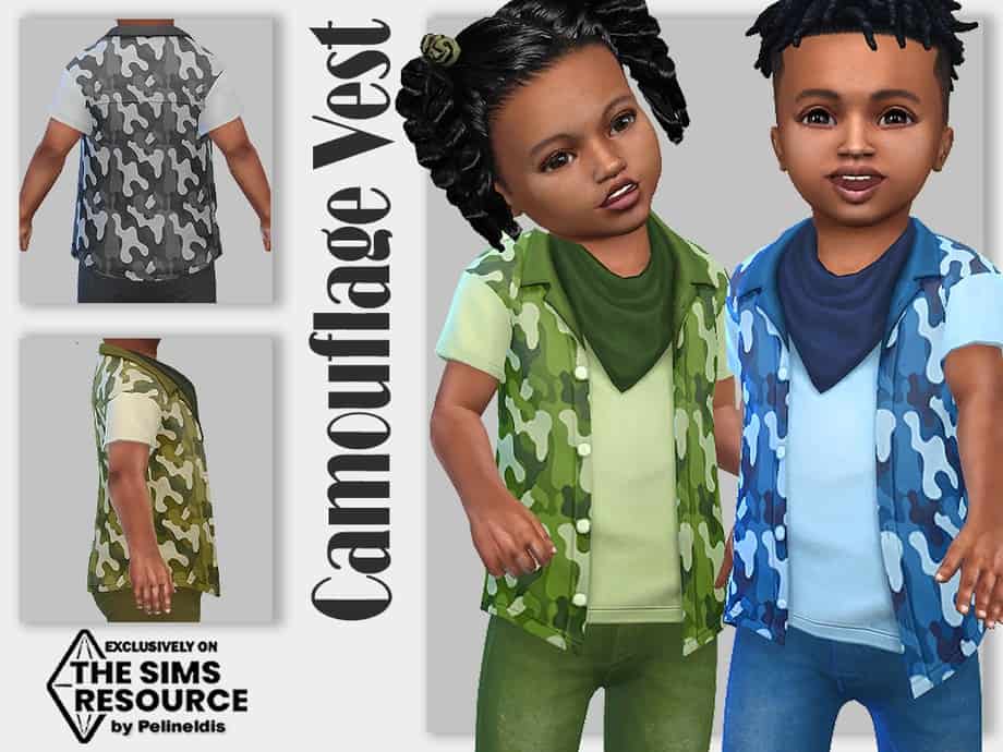 Camouflage Vest