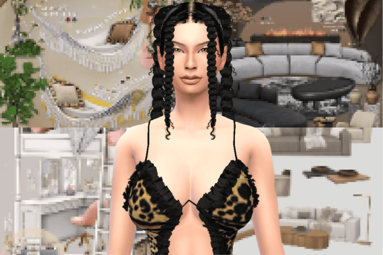 Bedroom decor with modern aesthetic, plush furniture, and stylish accents for cozy living space.