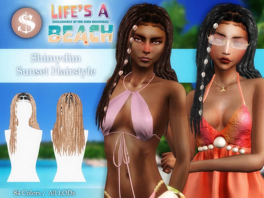 Life’s A Beach Sunset Hairstyle