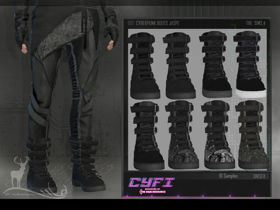Cyberpunk Boots