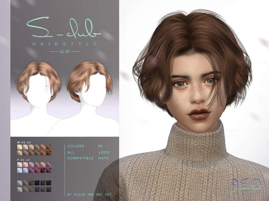 Short Curly Bob