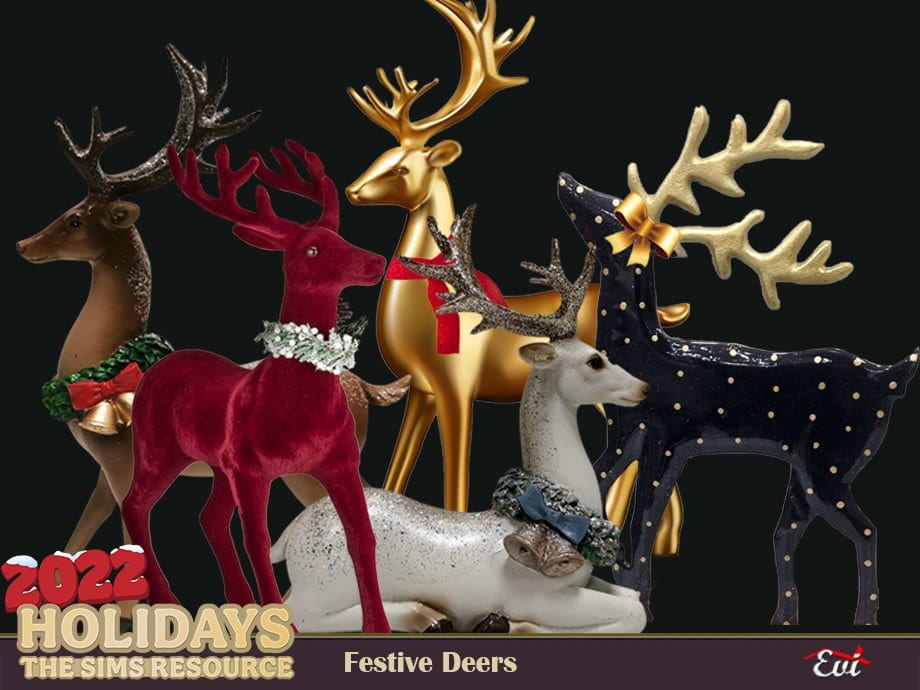 Festive Deers